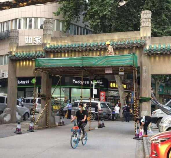 武汉“老牌坊”受损：已启动加固修复工作
